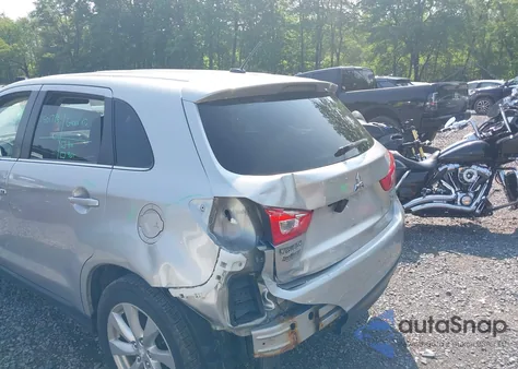 2015 Mitsubishi Outlander Sport Se из США, поврежденный, VIN 4A4AR4AU8FE001579